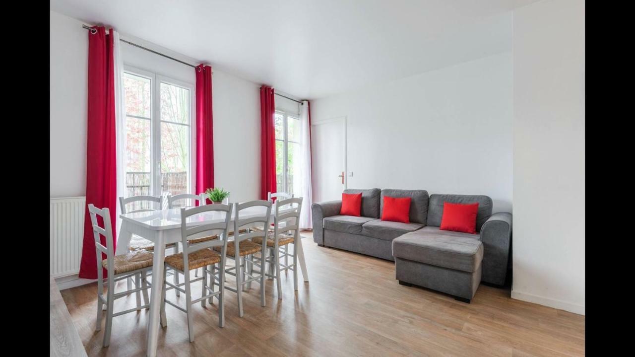 Disney, Very Spacious Comfortable 3 Bedrooms Family Apartment, 8 Pers, Wifi, Netflix Chessy  Eksteriør bilde